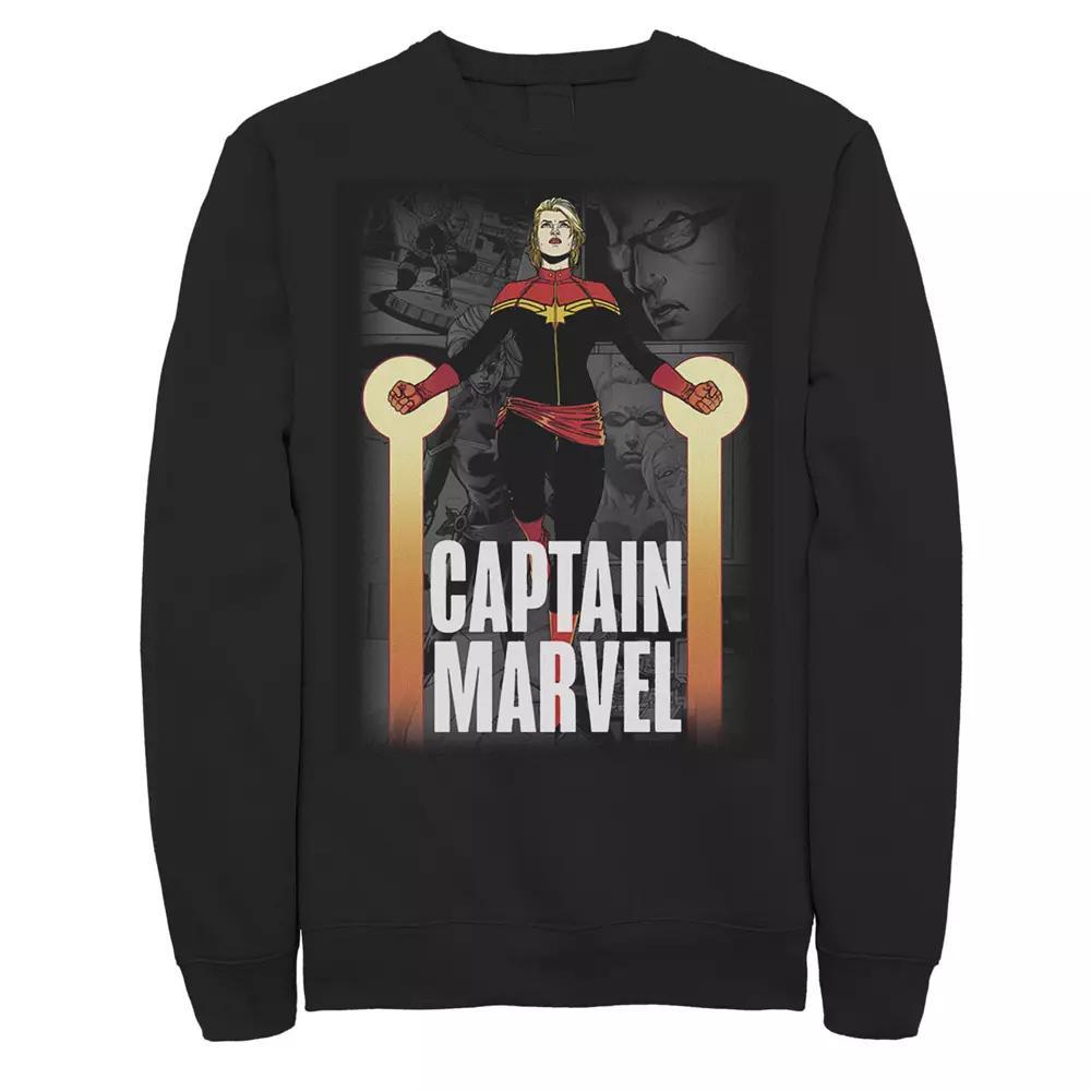 Mens Marvel Captain Marvel Shes Going To The Top Fleece Product Image