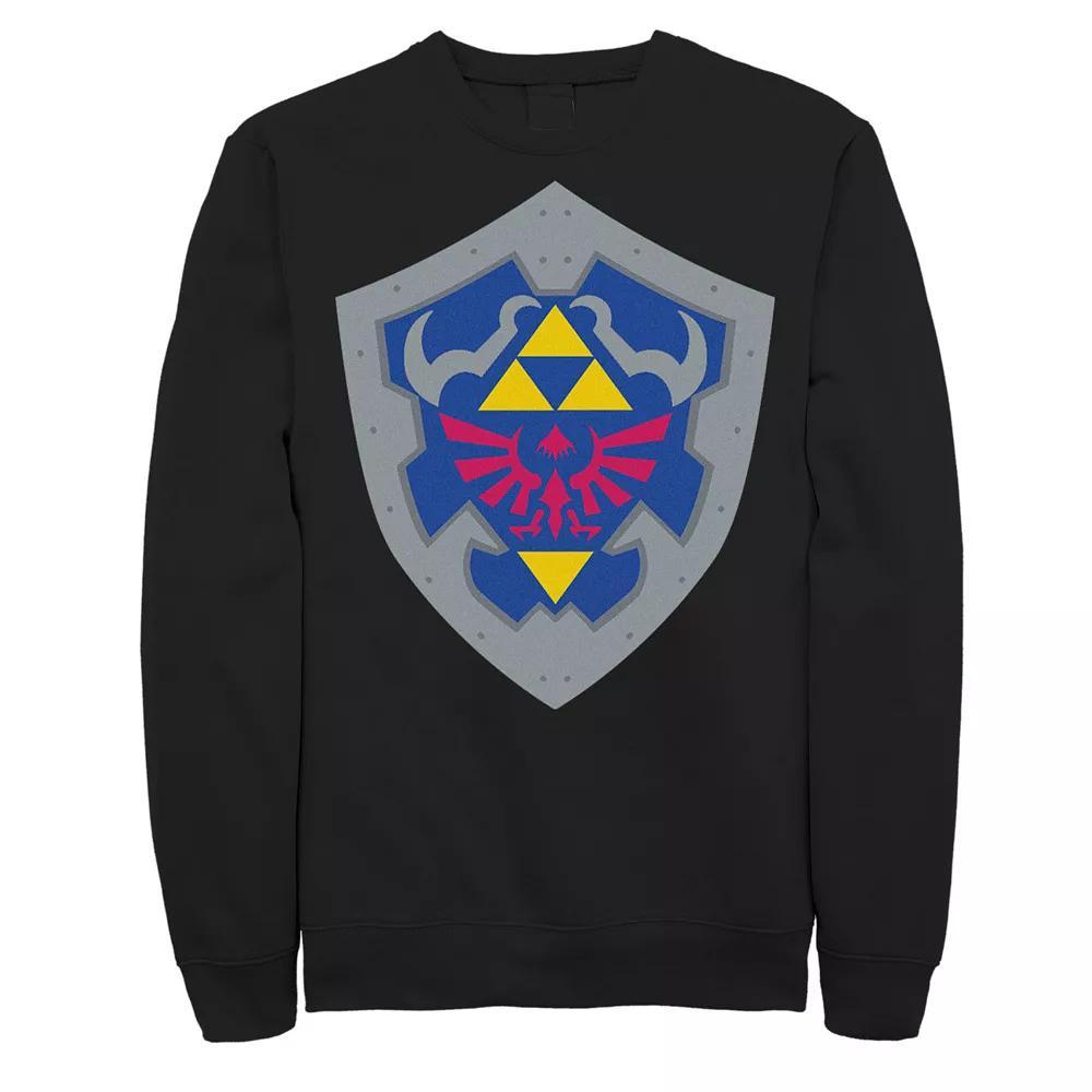 Men's Nintendo Legend Of Zelda Hylian Shield Simple Sweatshirt,  Product Image