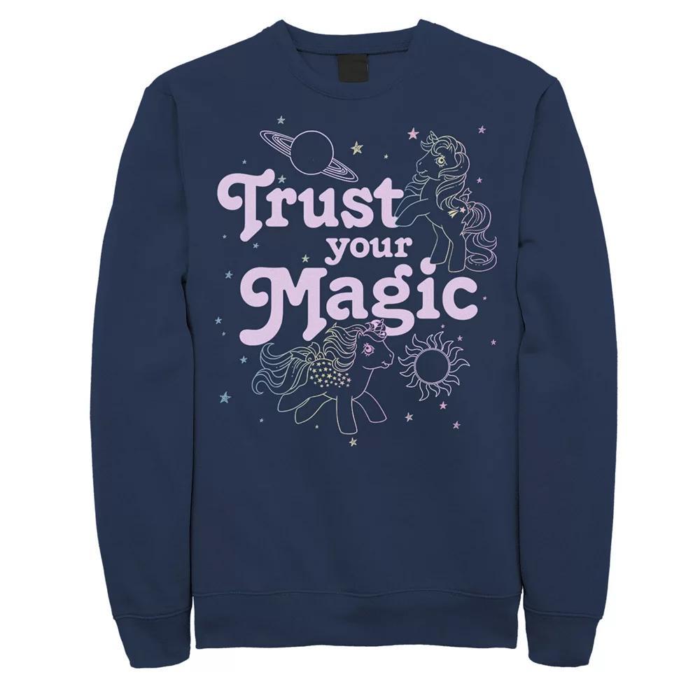 Men's My Little Pony "Trust Your Magic" Sweatshirt, Size: Small, Blue Product Image