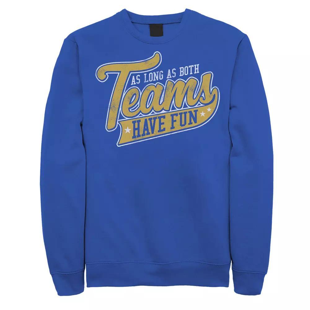 Men's Both Teams Fleece Graphic Pullover, Size: XXL, Royal Product Image