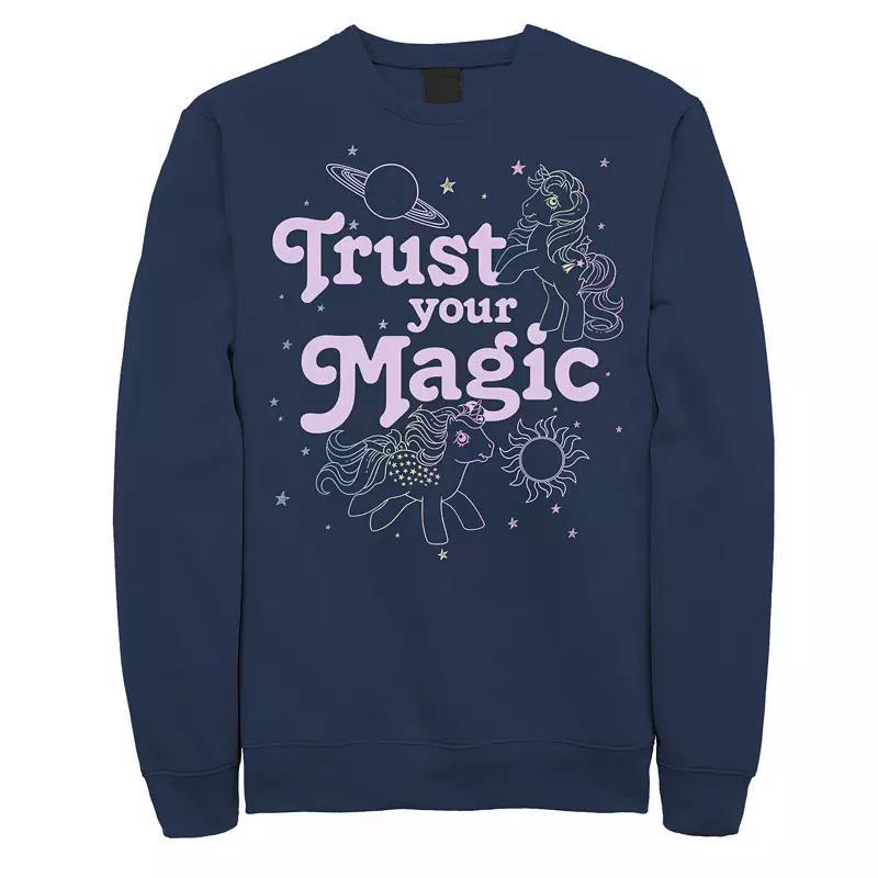 Men's My Little Pony "Trust Your Magic" Sweatshirt, Size: Small, Blue Product Image