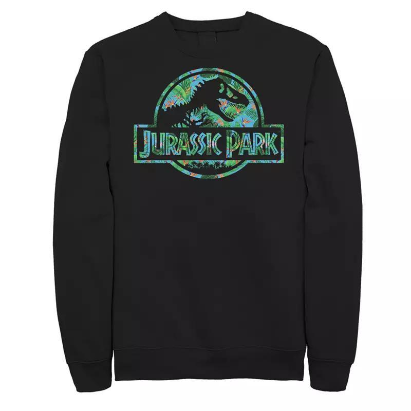 Mens Jurassic Park Floral Logo Sweatshirt Product Image