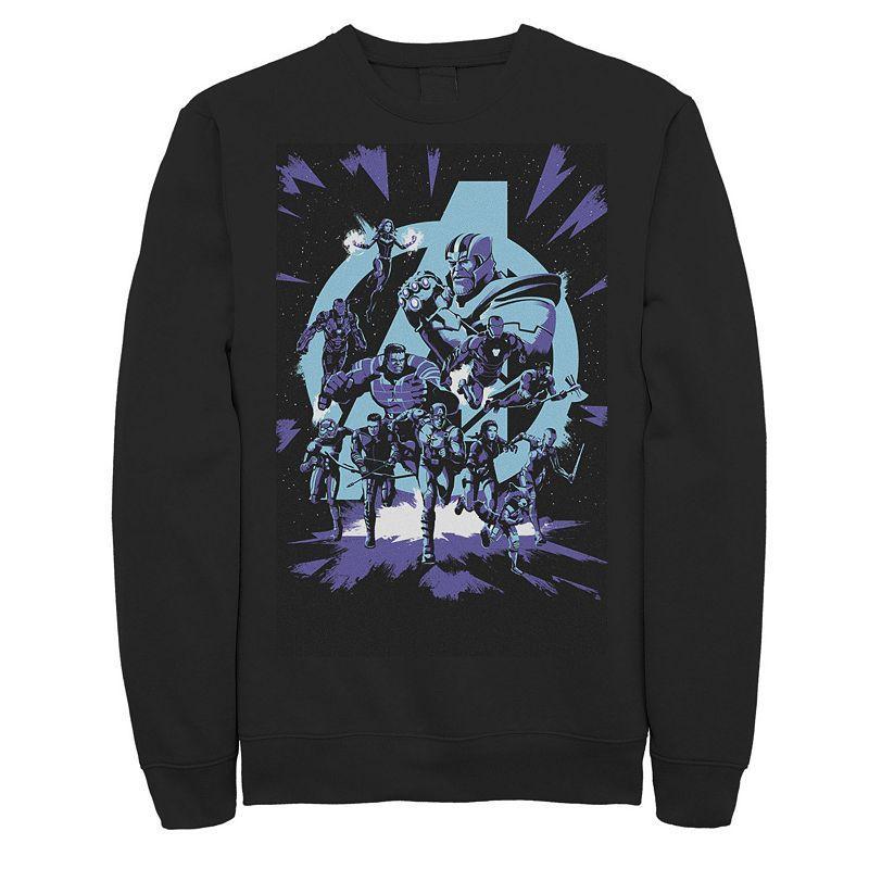 Men's Marvel Avengers Endgame Tonal Team Group Shot Portrait Sweatshirt,  Product Image