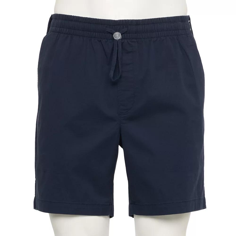 Men's Adaptive Sonoma Goods For Life® 7" Everyday Pull-On Shorts, Size: Small, Dark Gray Product Image