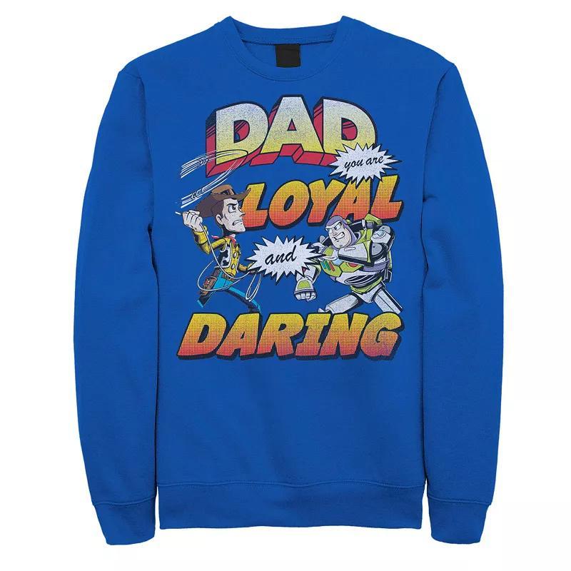 Men's Disney / Pixar Toy Story "Dad You Are" Sweatshirt, Size: Small, Royal Product Image