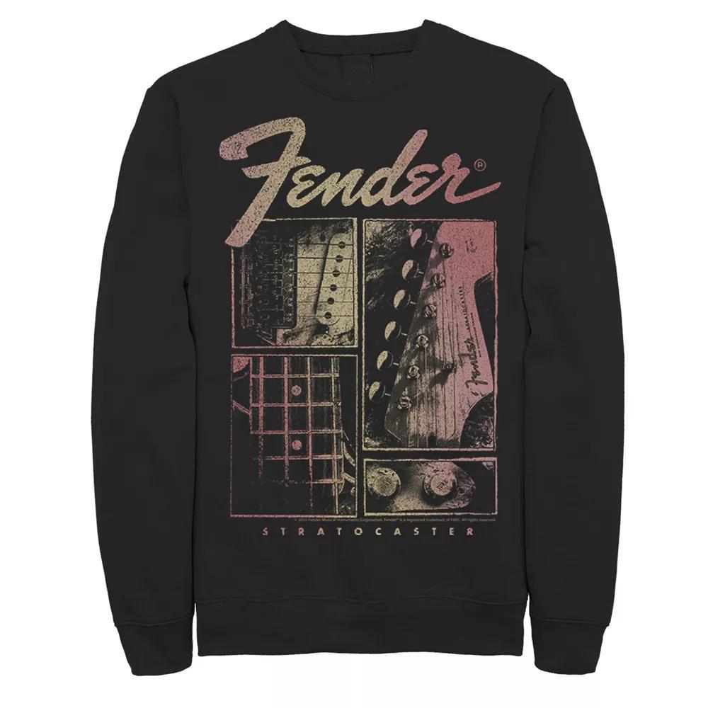 Men's Fender Stratocaster Panels Sweatshirt,  Product Image