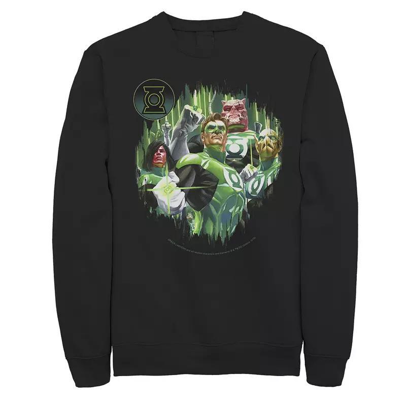 Men's DC Comics Green Lantern Corps Portrait Sweatshirt,  Product Image