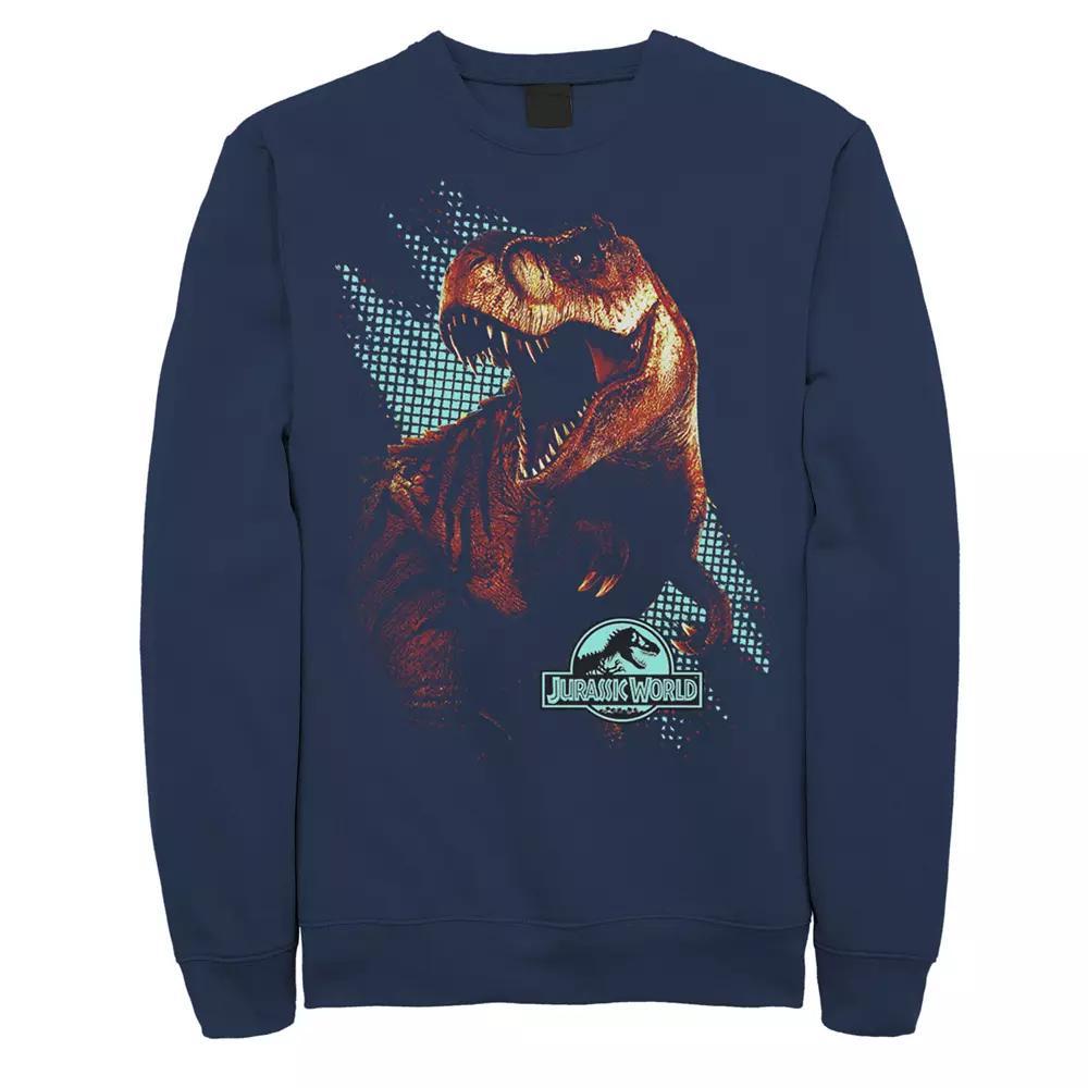 Men's Jurassic World Red Evolved Predator T-Rex Sweashirt,  Product Image