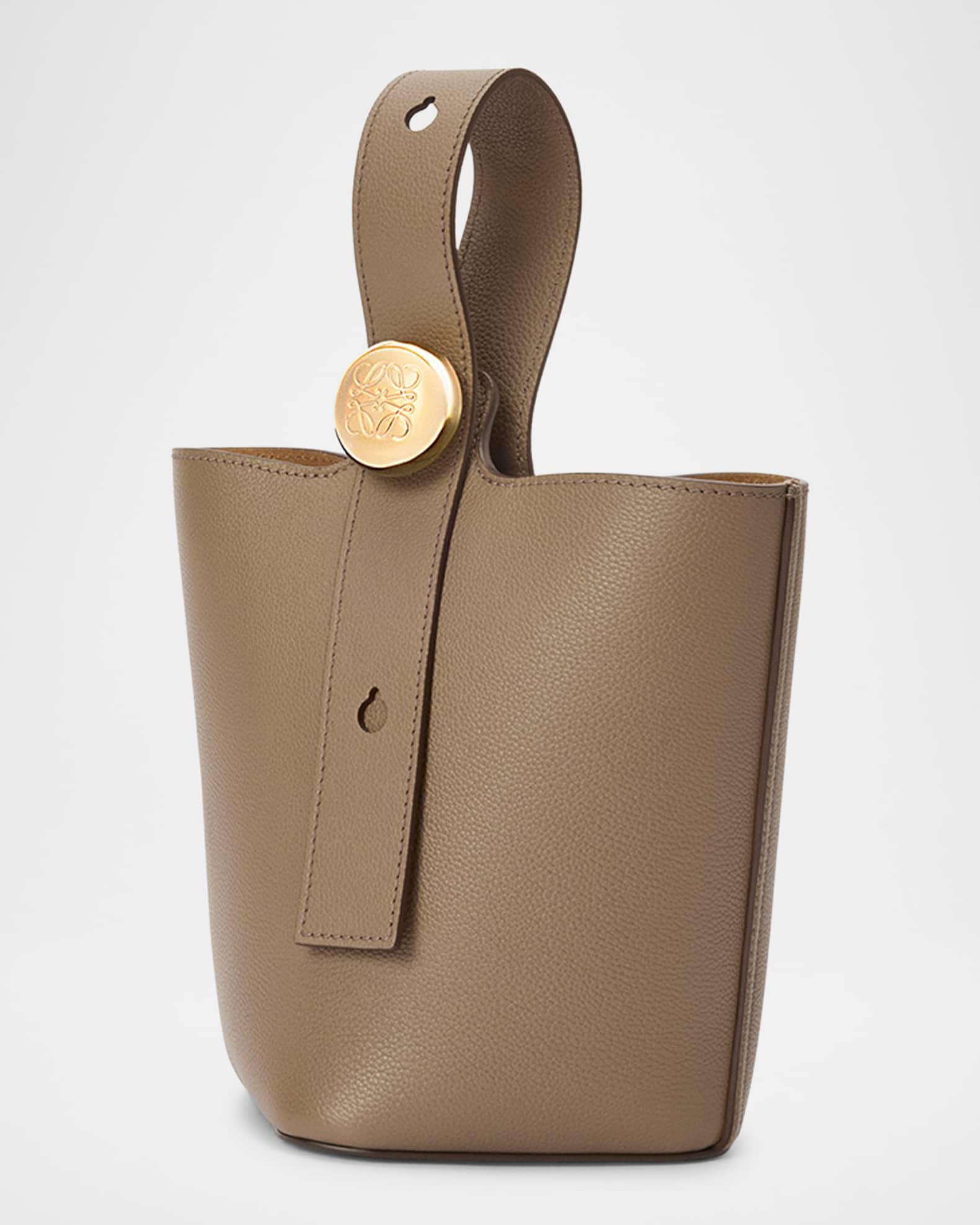 Pebble Mini Bucket Bag in Grain Leather Product Image