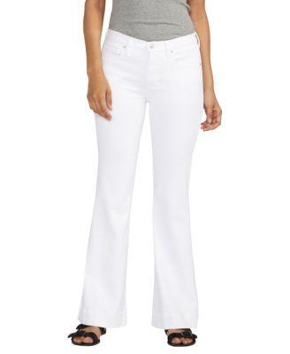 Jag Womens Kait Mid Rise Flare Leg Pants Product Image