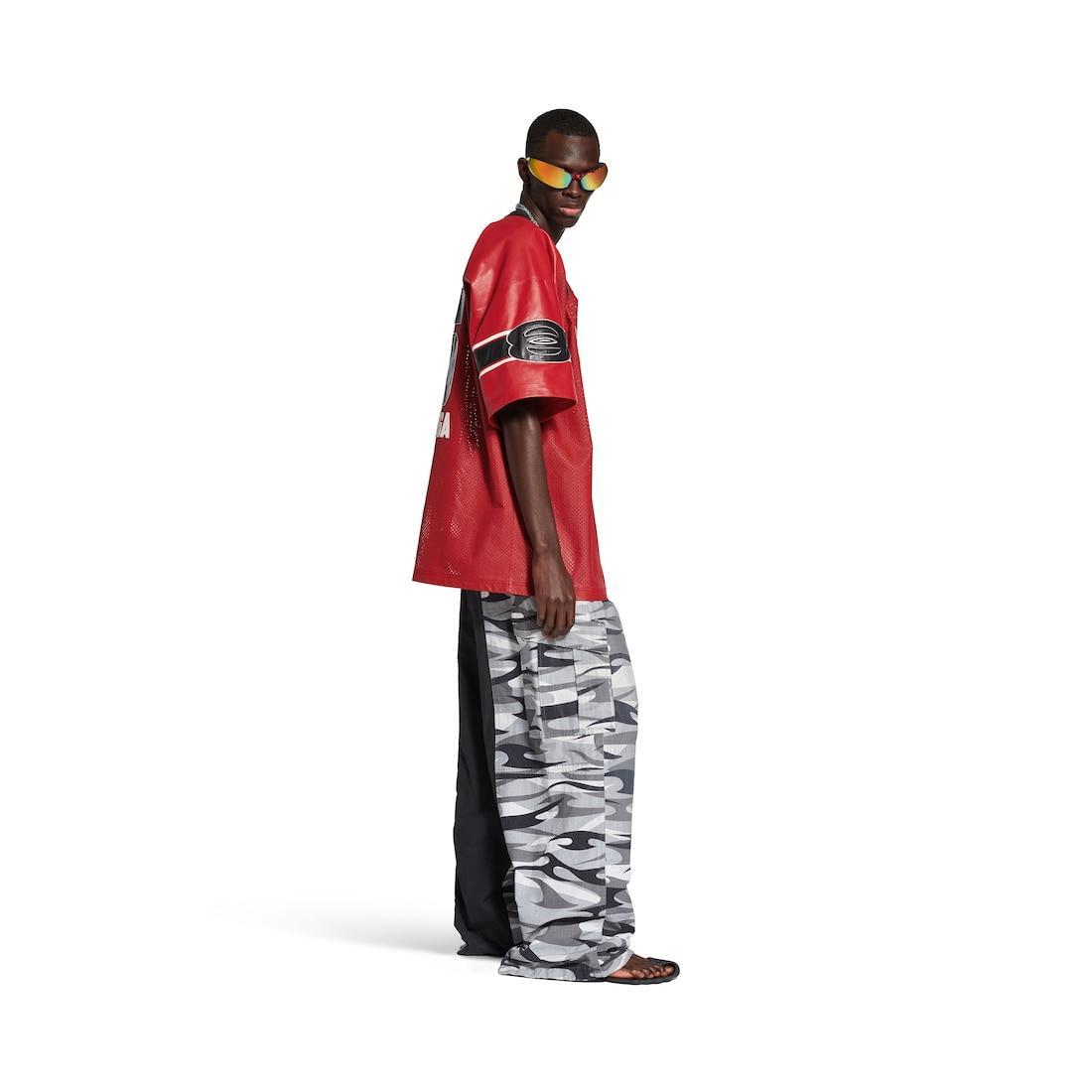 Men's American Football Top in Red Product Image