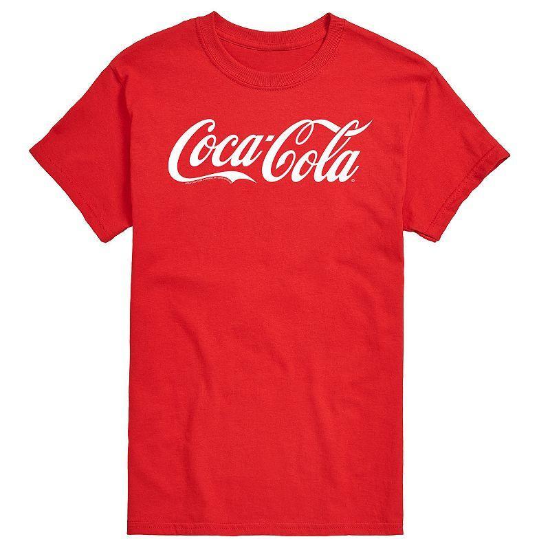 Mens Coca-Cola Logos Graphic Costume Tee Product Image