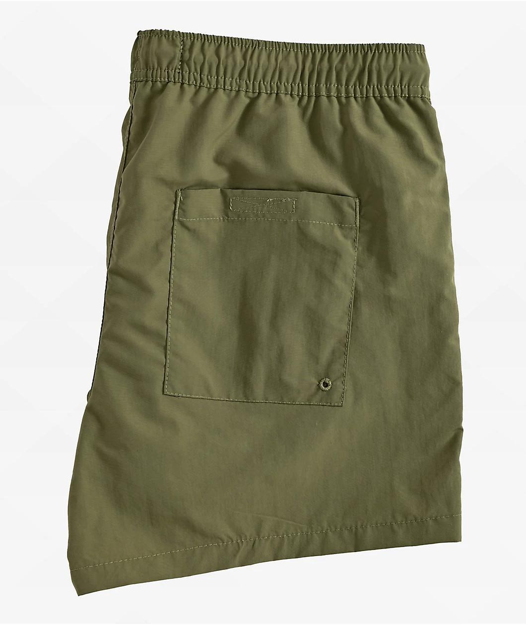 Empyre Ollie Dark Green Board Shorts Product Image