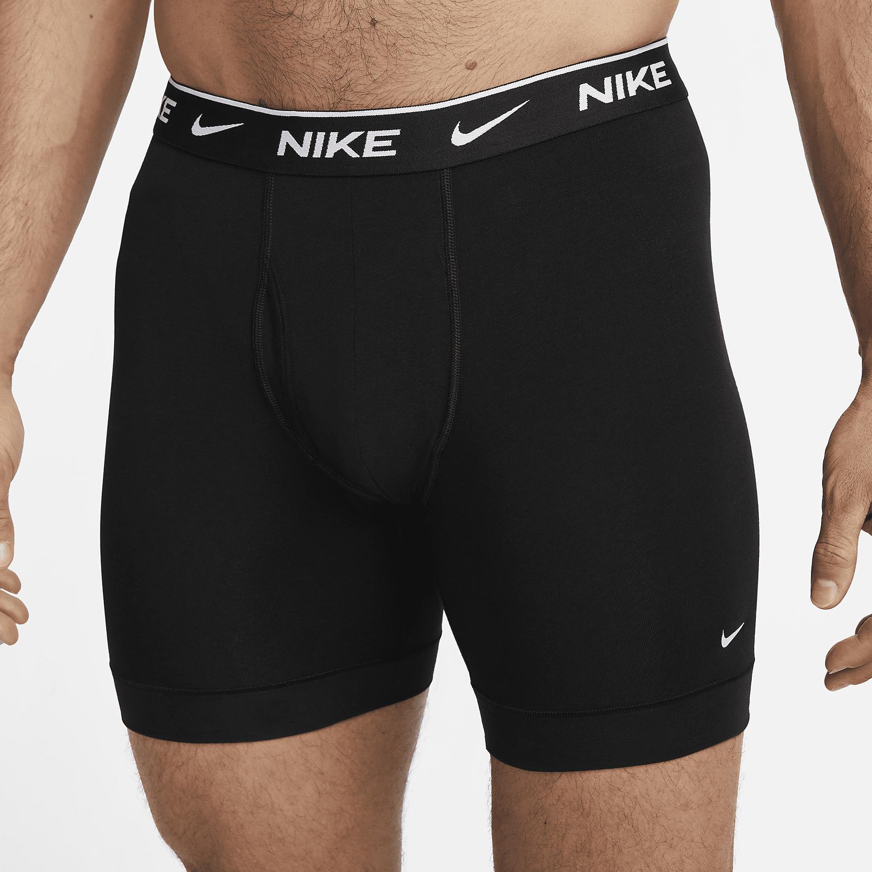 Nike Mens Dri-FIT Essential Cotton Stretch Boxer Briefs (3-Pack) | KE1167-001 Product Image