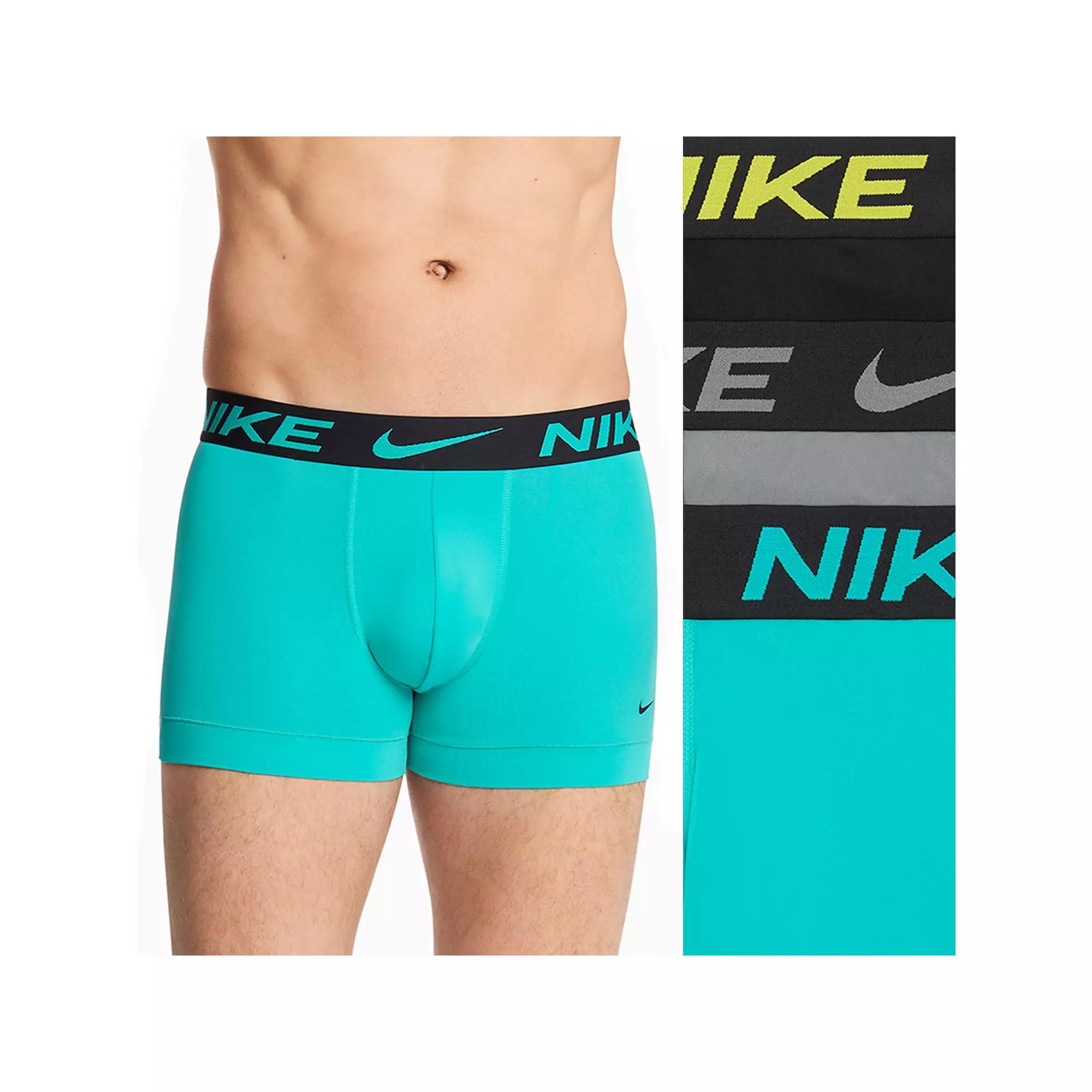 Men's Nike 3-Pack Dri-FIT Essential Microfiber Trunks,  Product Image