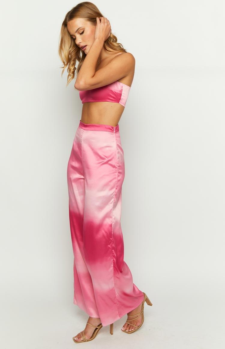 Bailee Pink Ombre Pants Product Image