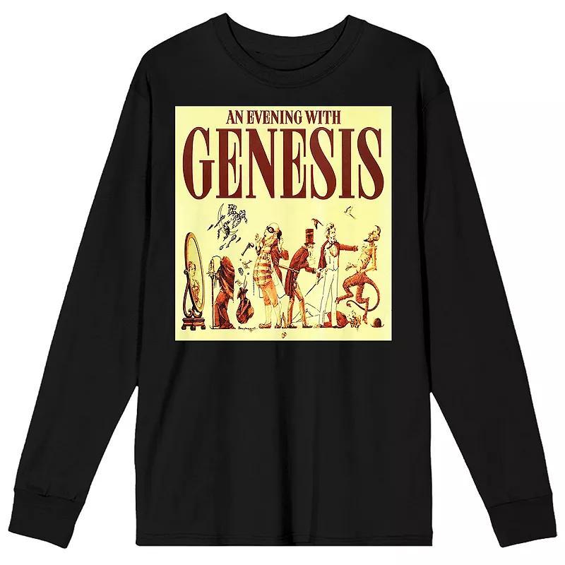 Men's An Evening With Genesis Belkin Productions Long Sleeve Tee, Size: Large, Black Product Image