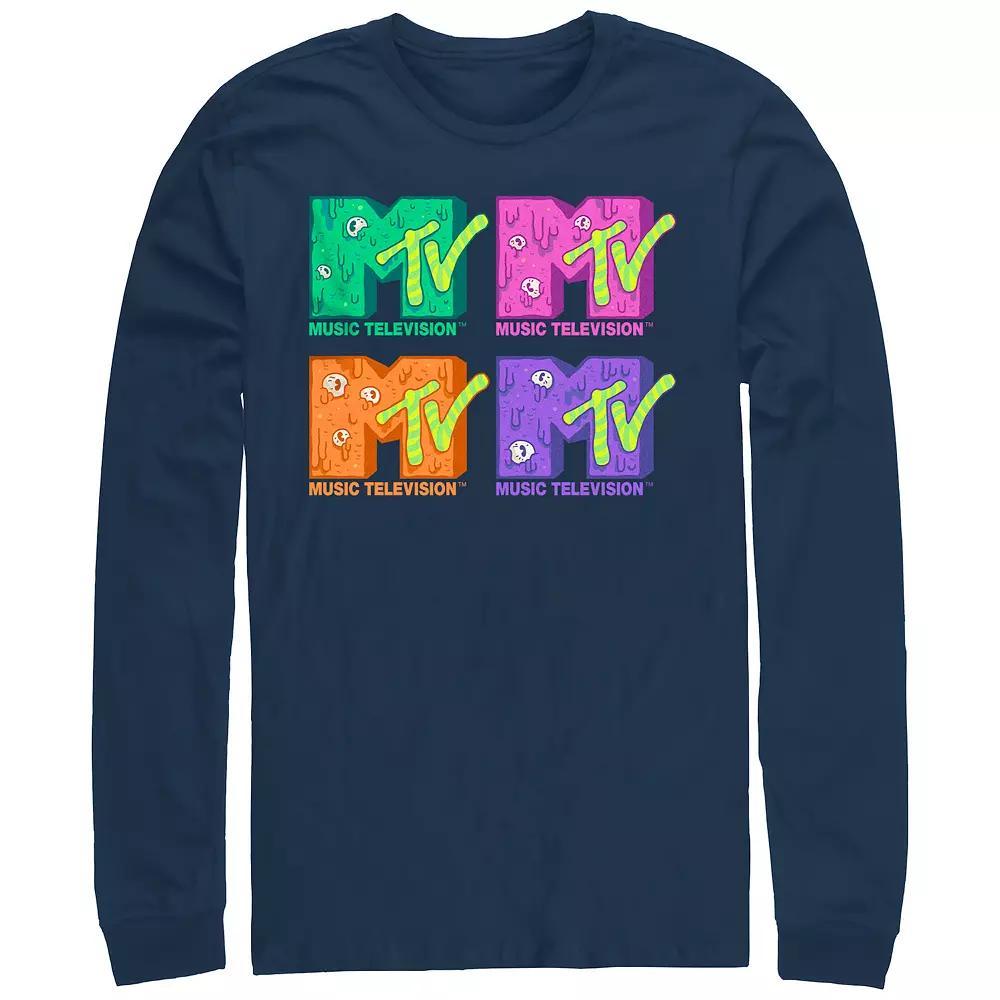 Men's MTV Slime Logos Graphic Tee,  Product Image