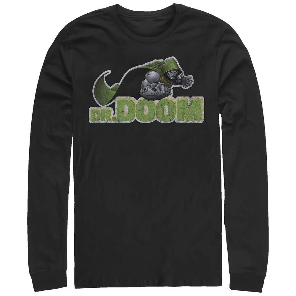 Men's Marvel Fantastic Four Doctor Doom Long Sleeve Graphic Tee,  Product Image