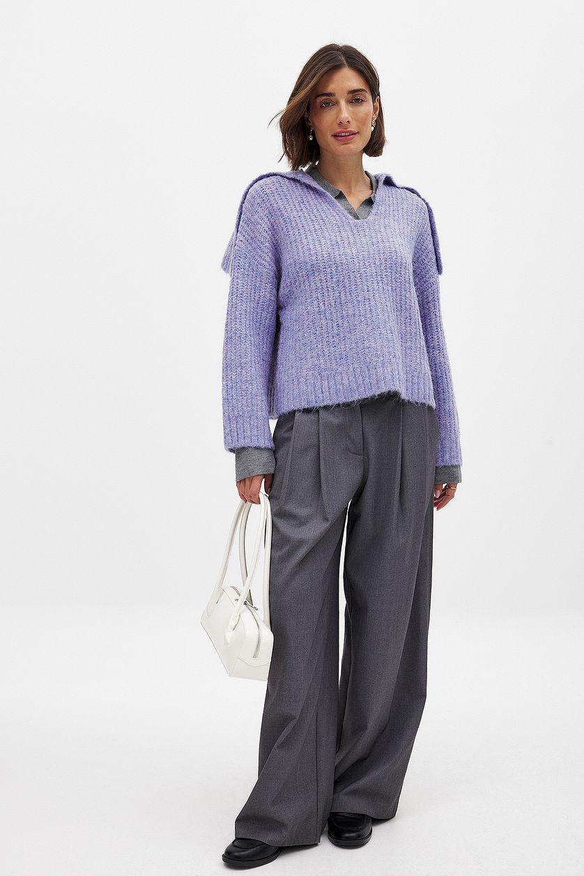 Knitted Oversized Sweater Product Image