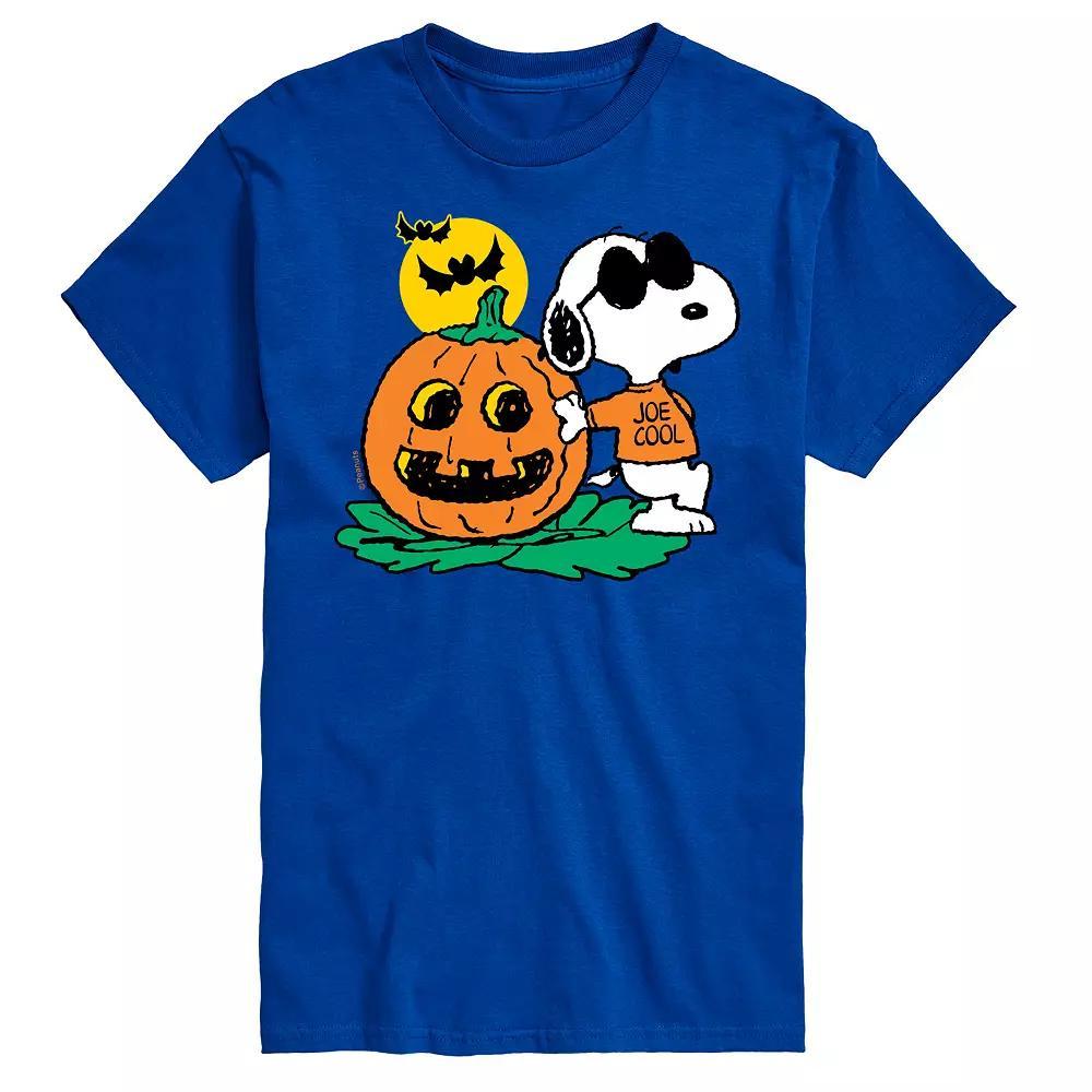 Big & Tall Peanuts Joe Cool Pumpkin Tee, Men's,  Product Image