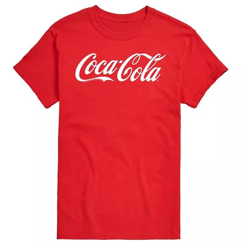 Men's Coca-Cola Logos Graphic Costume Tee, Size: Small, Red Product Image