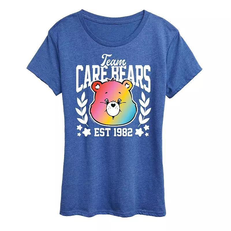 Women's Care Bears Team 1982 Graphic Tee, Size: Small, Heather Grey Product Image