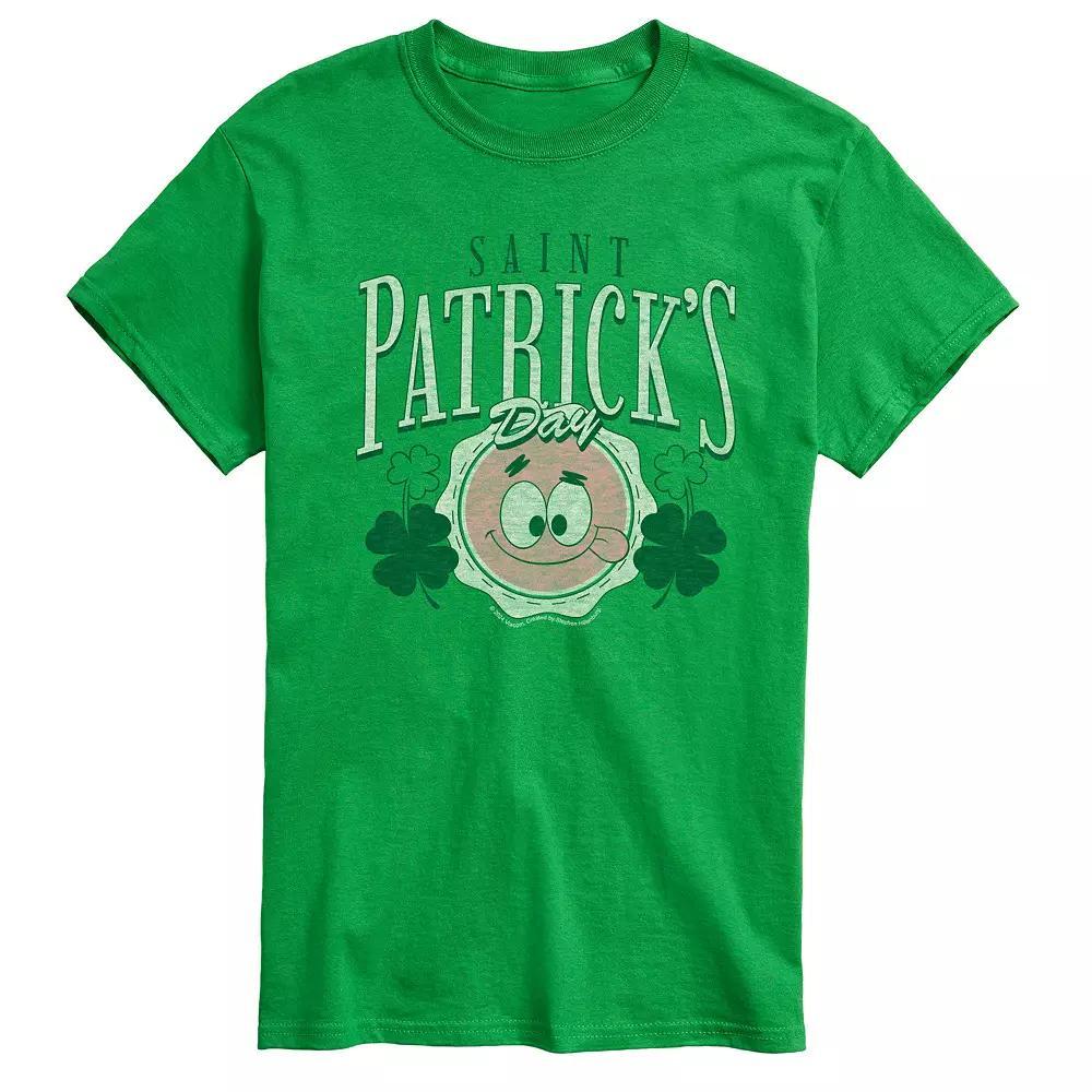 Big & Tall SpongeBob SquarePants St. Patrick's Day Graphic Tee, Men's,  Product Image