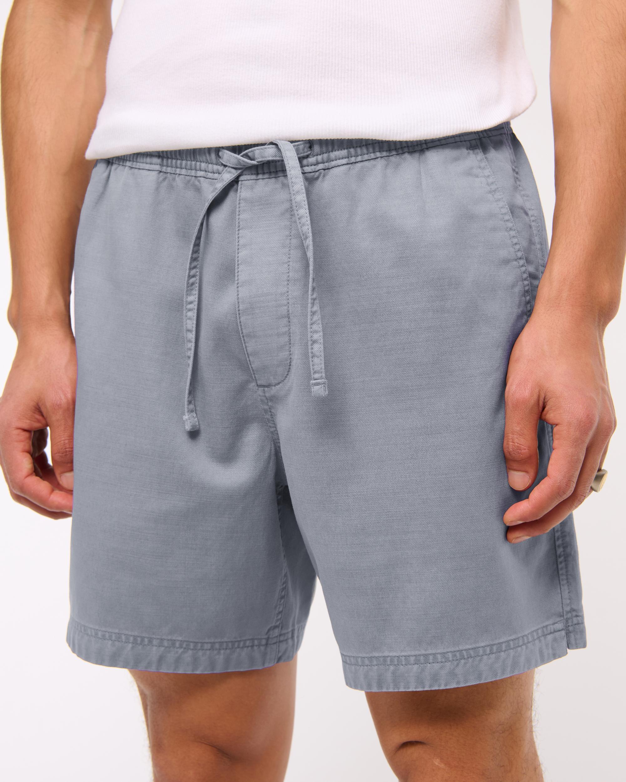 Cotton-Blend Pull-On Short Product Image
