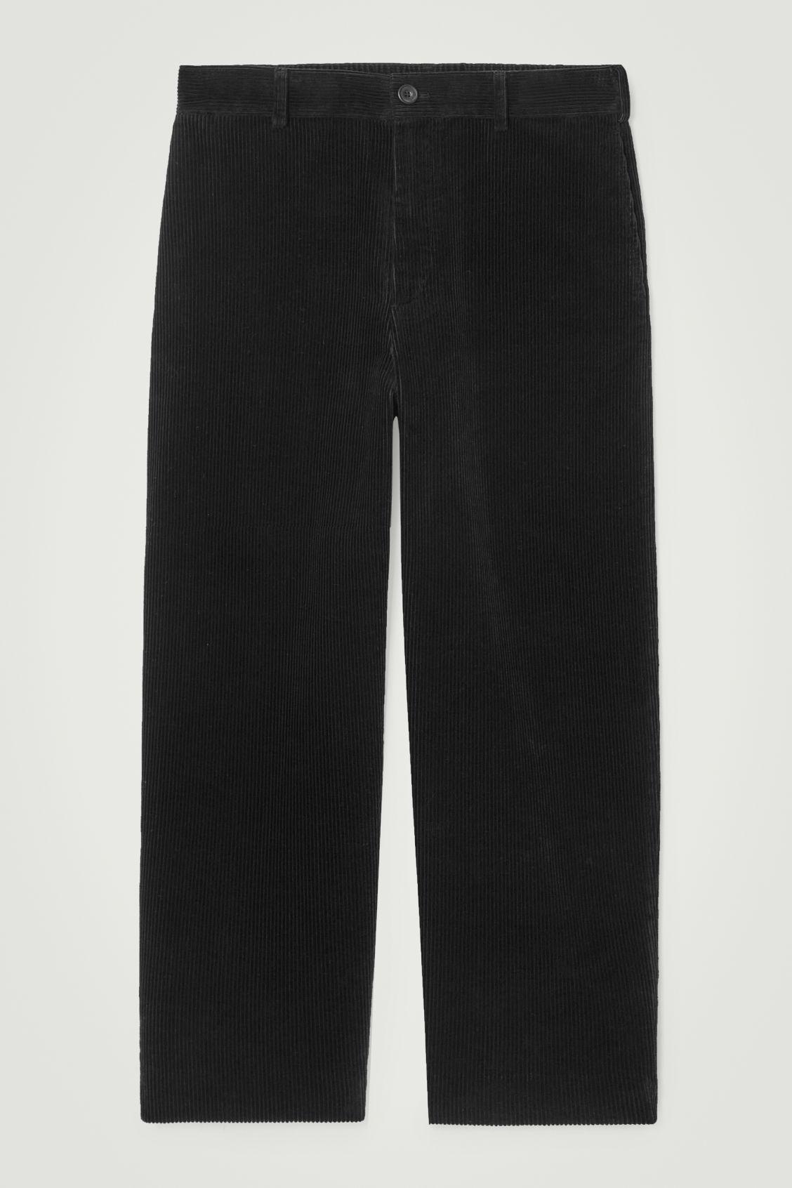 CORDUROY WIDE-LEG PANTS Product Image