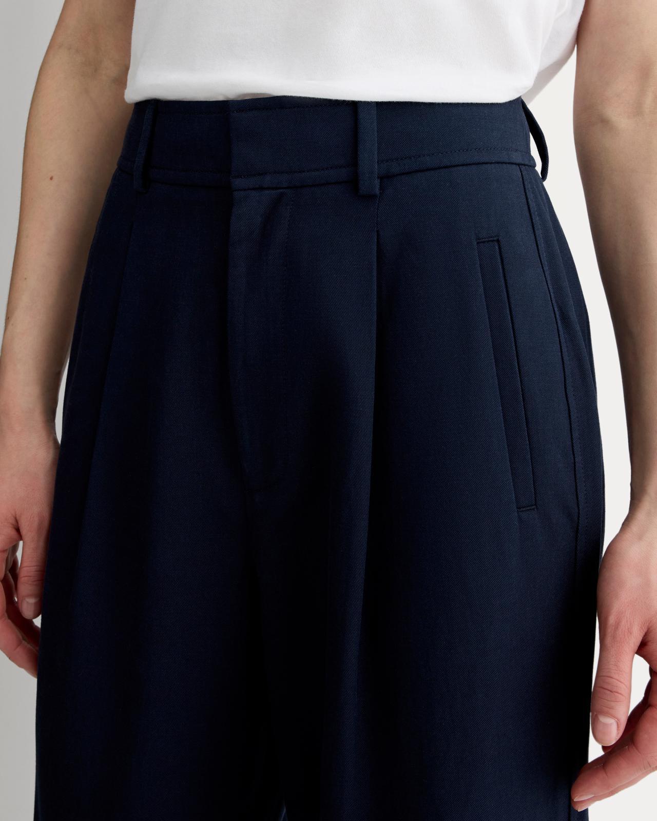 Womens Draper Pleated Pant in Buttersmooth by Everlane Product Image