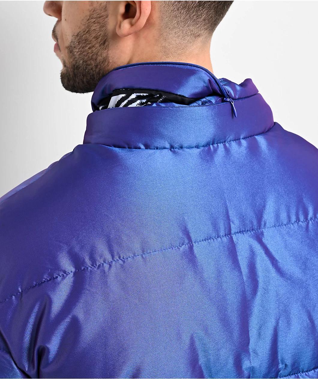 Vitriol Verso Purple Reversible Puffer Jacket Product Image