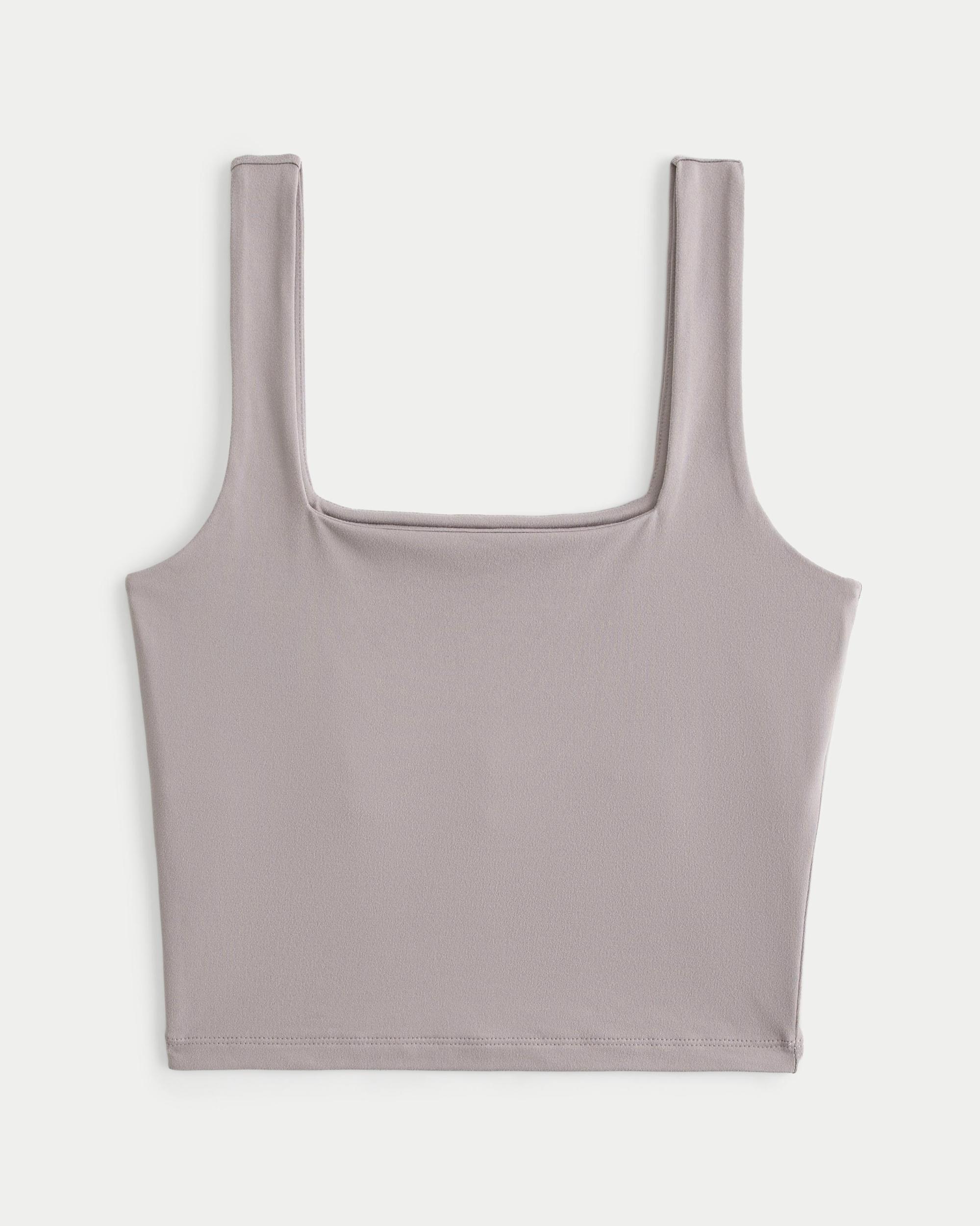 Seamless Fabric Square-Neck Tank Product Image