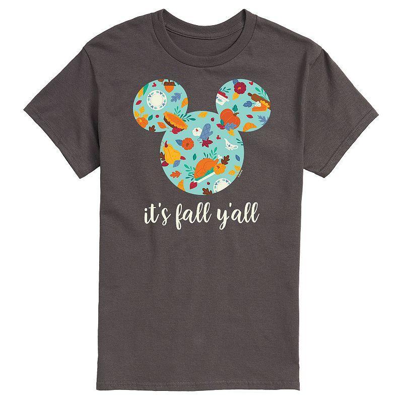 Disney's Mickey Mouse Men's It's Fall Y'all Tee Graphic Tee,  Product Image