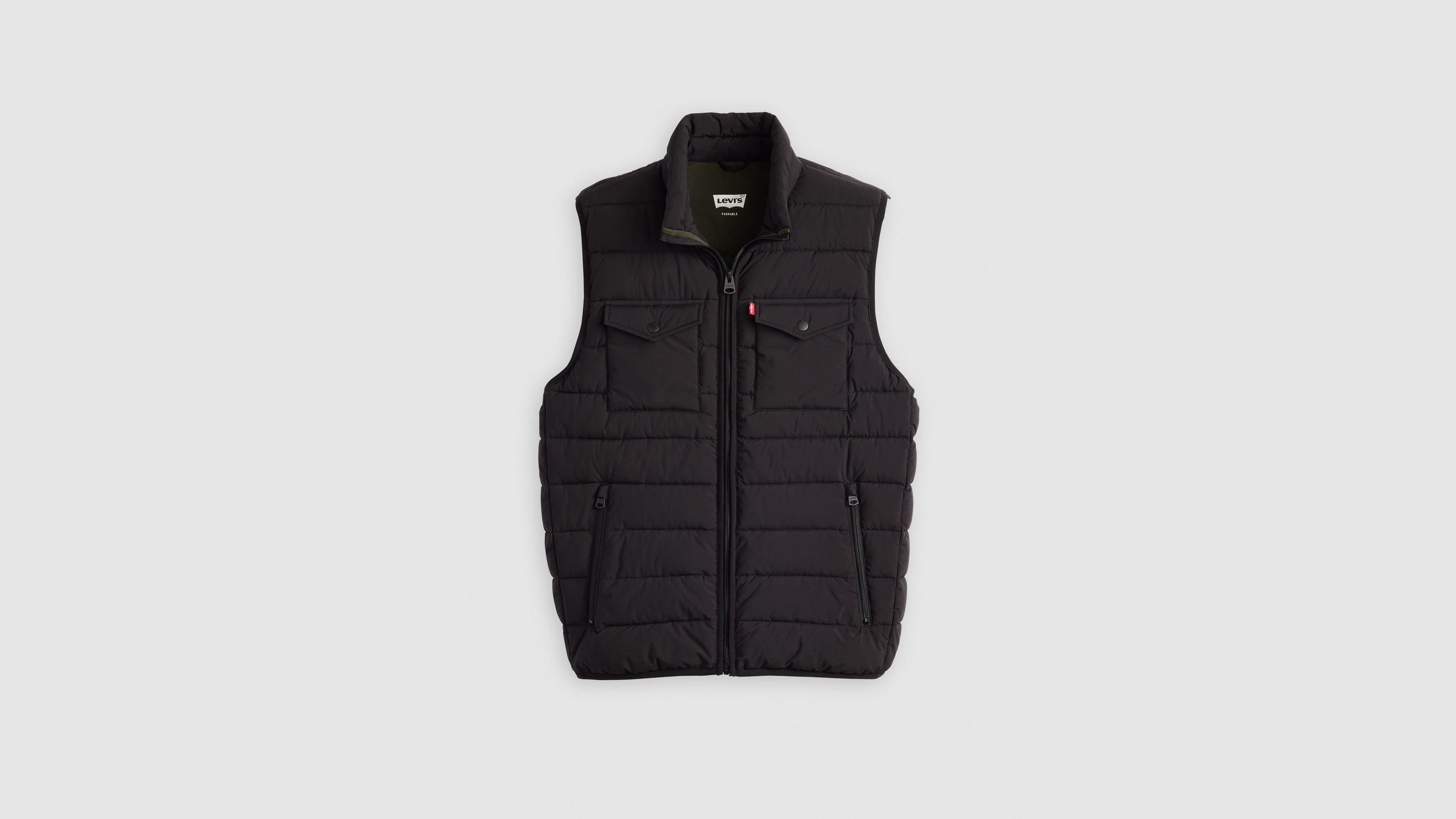 2 Chest Pocket Lightweight Quilted Vest Product Image