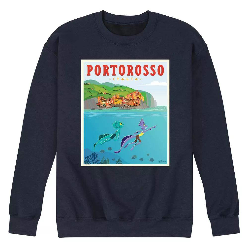 Disney's Luca Men's Portorossa Italy Fleece Sweatshirt,  Product Image