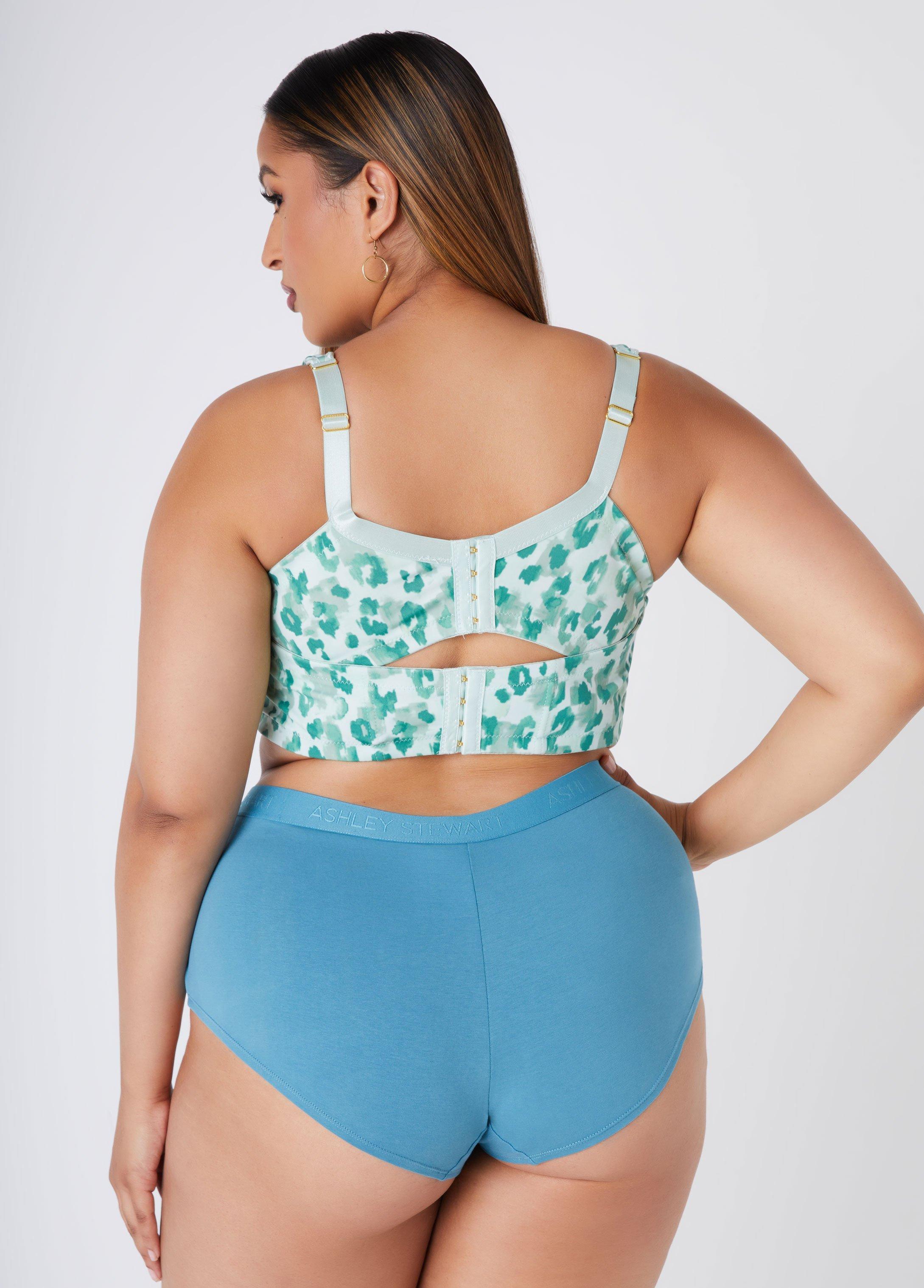 Plus Size Stretch Cotton Boyshorts Ashley Stewart Product Image