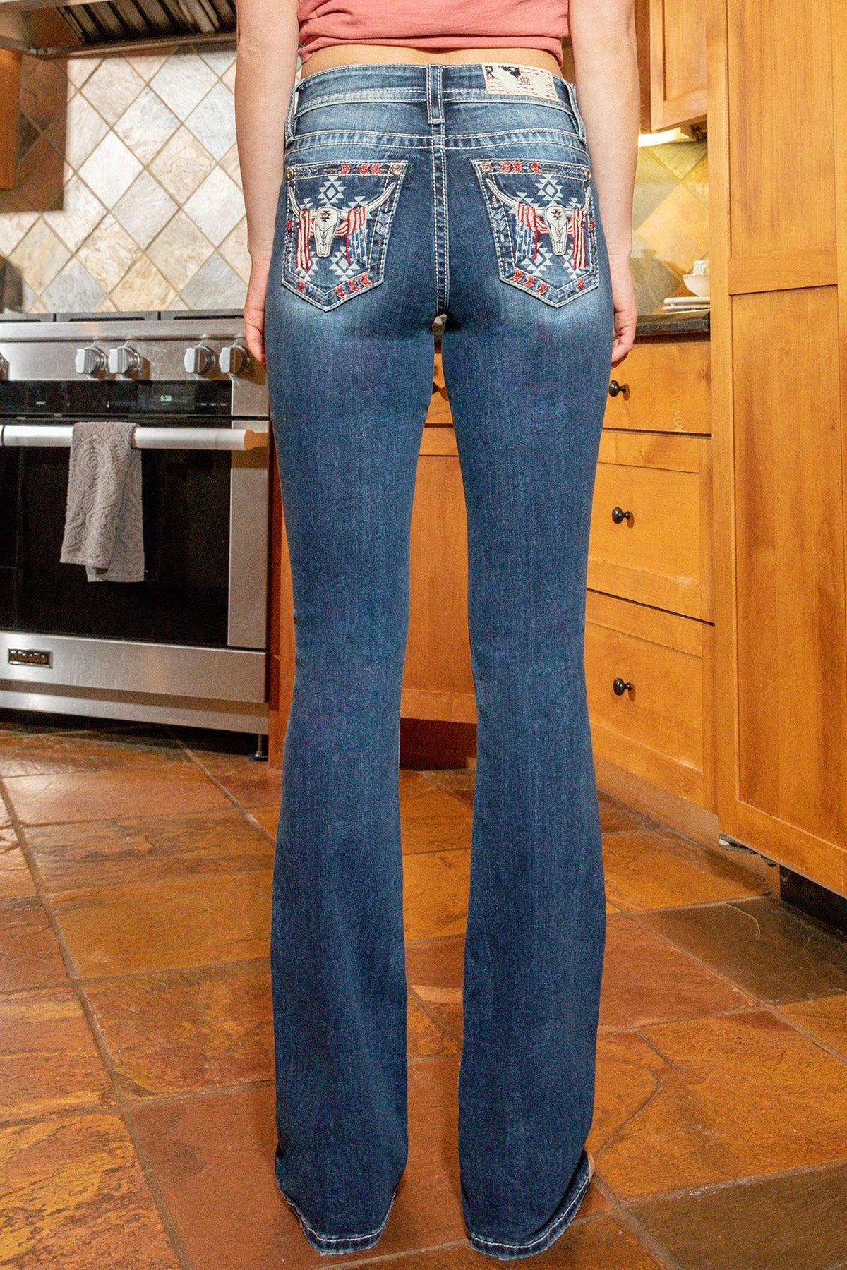 Americana Longhorn Bootcut Denim Product Image