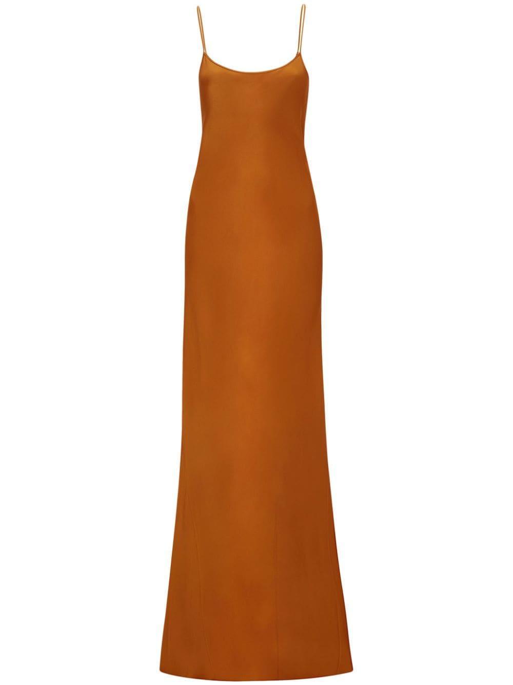 Cami Maxi Dress In Orange Product Image