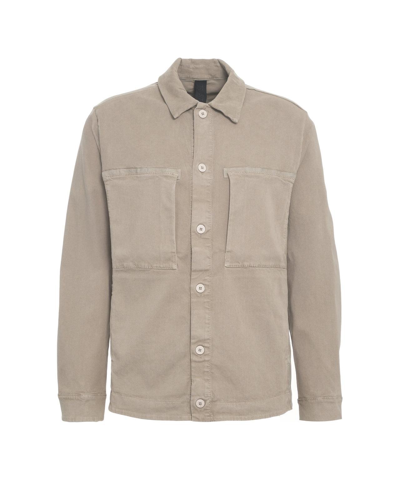 Overshirt with patch pockets Product Image