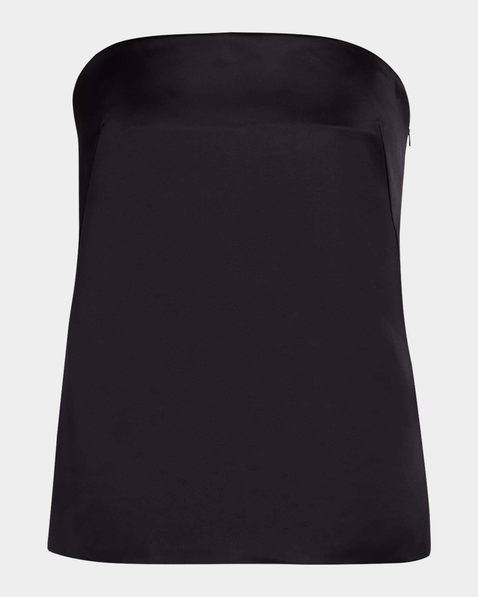 Ani Strapless Satin Top Product Image