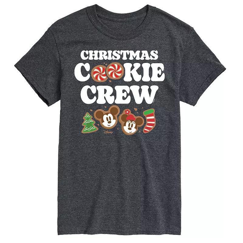 Disney's Big & Tall Christmas Cookie Crew Graphic Tee, Men's, Size: 3XL Tall, Gray Product Image