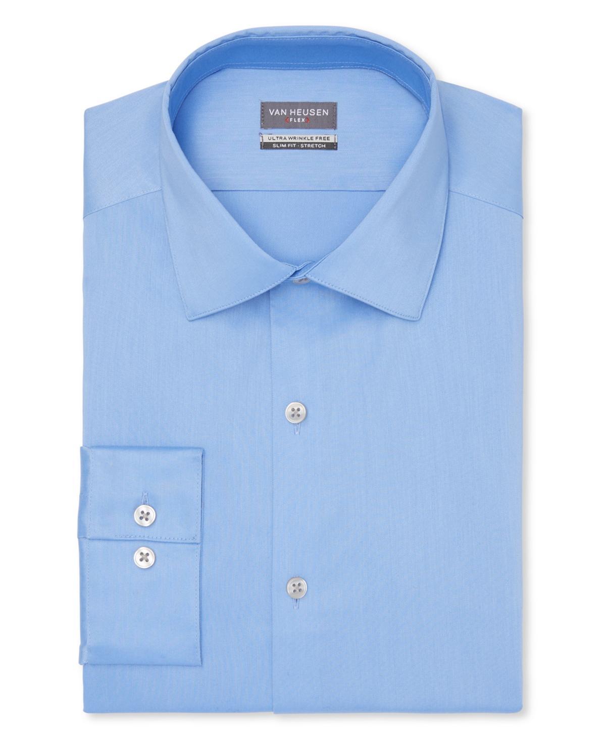 Van Heusen Mens Flex Collar Slim Fit Dress Shirt Product Image