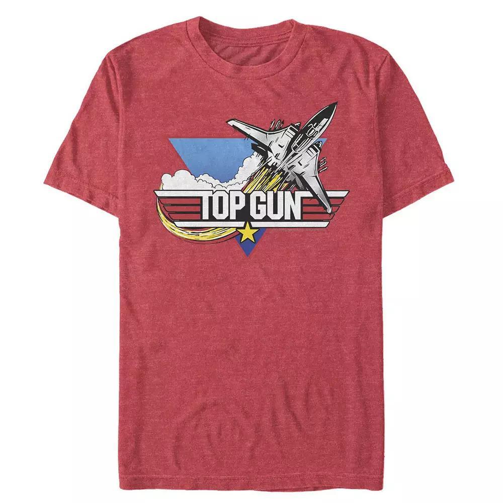Big & Tall Top Gun Combat Jet Flying Graphic Tee, Men's,  Product Image