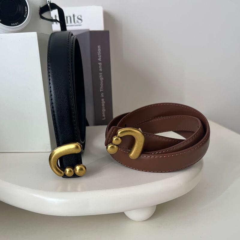 Geometry Buckle Belt Product Image