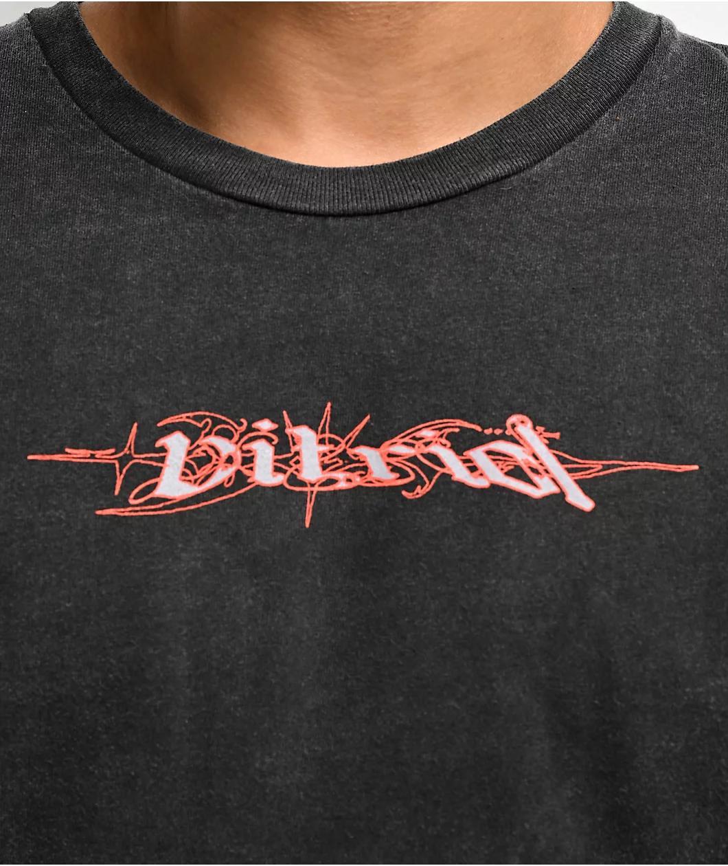 Vitriol Gabriel Black Wash T-Shirt Product Image