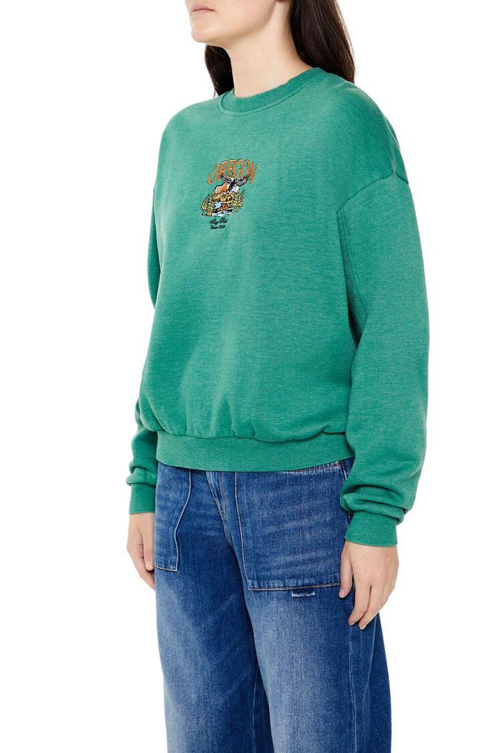 Embroidered Oregon Pullover | Forever 21 Product Image