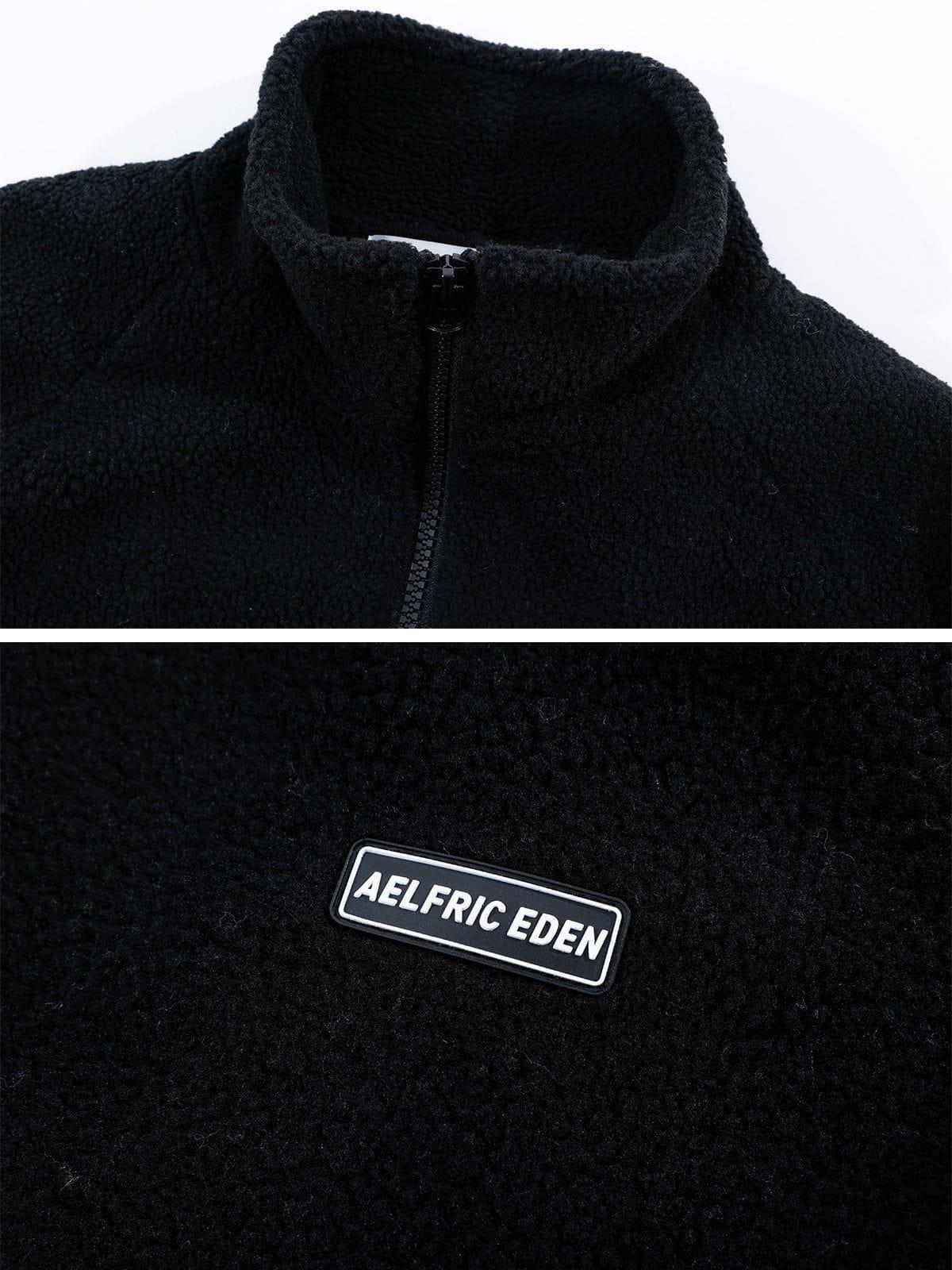 Aelfric Eden Color Block Sherpa Coat Product Image