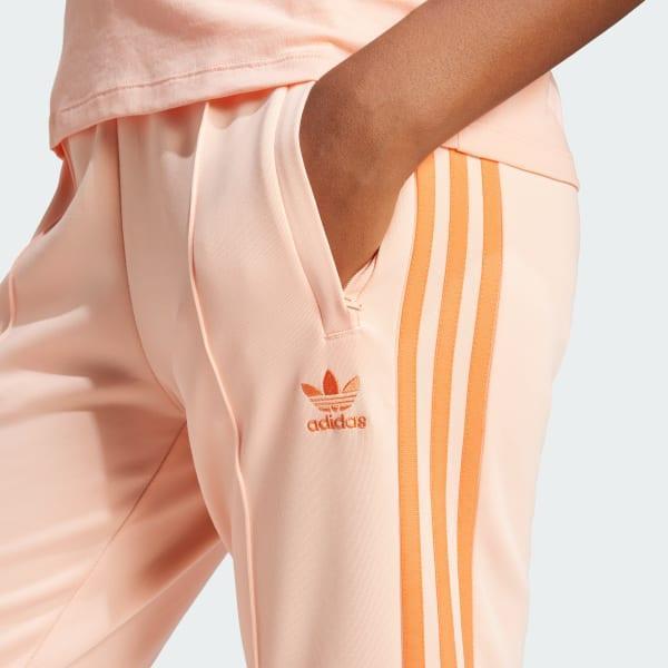 adidas Adicolor SST Track Pants Glow Pink 2XS Womens Product Image