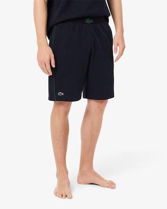 Textured Knit Loungewear Shorts Product Image